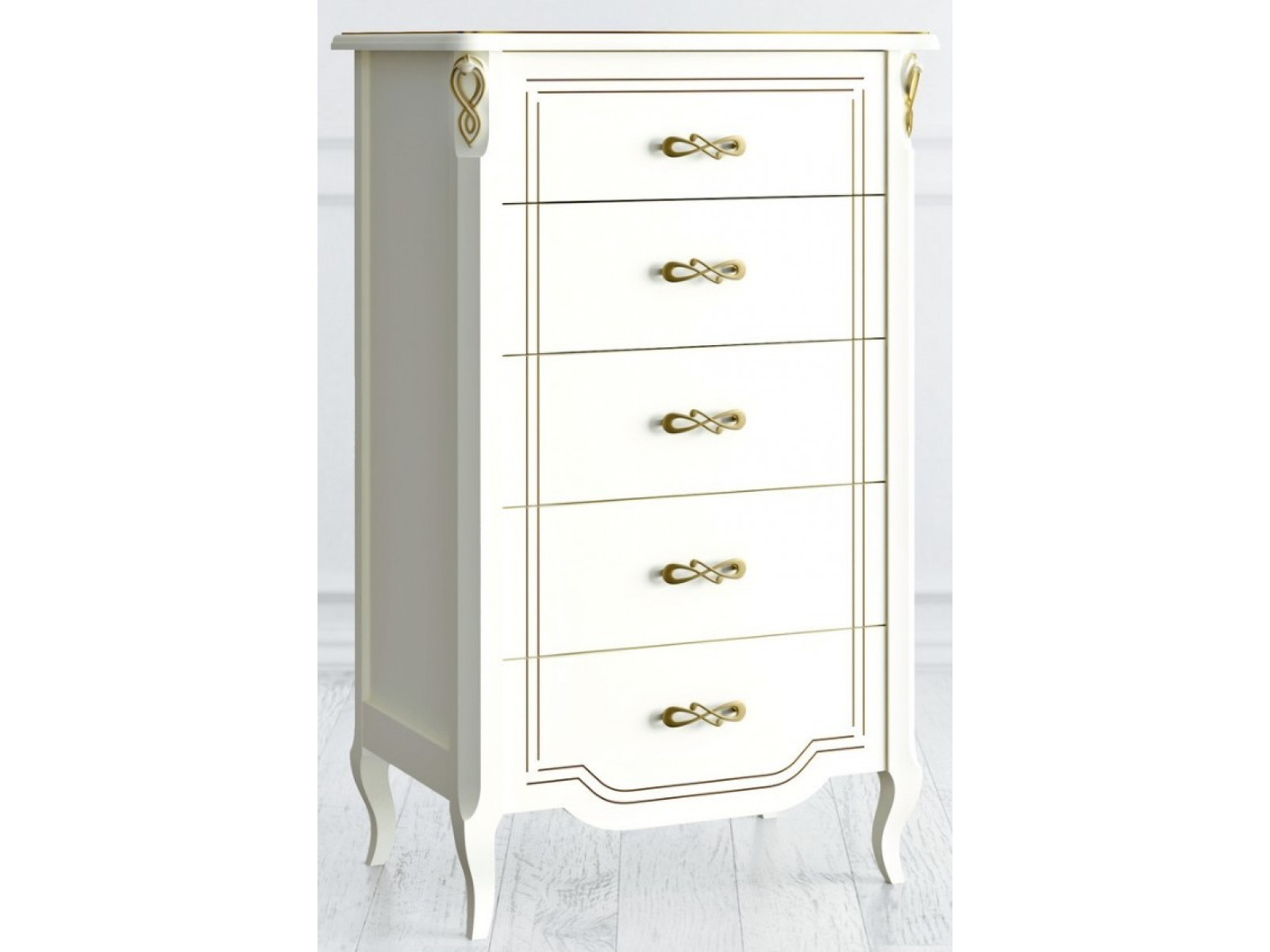 Комод высокий пять ящиков Elegance купить по выгодной цене в  интернет-магазине MiaSofia