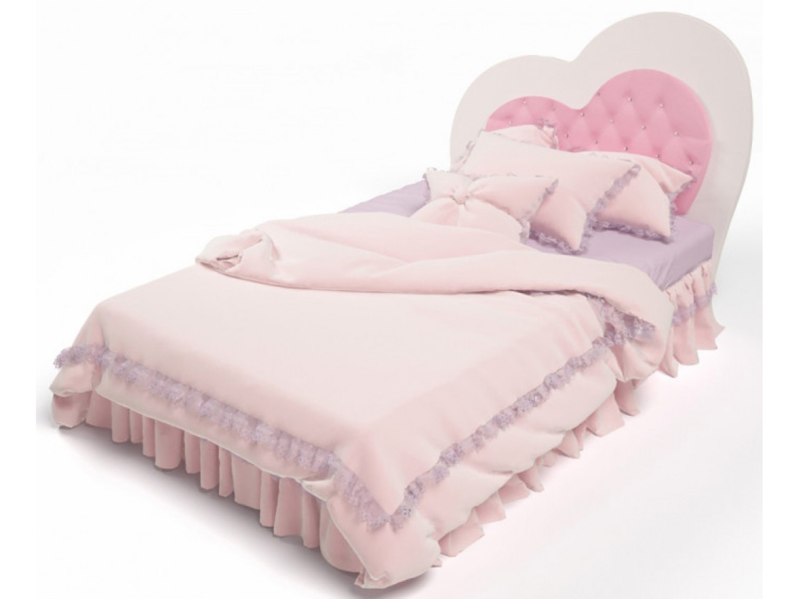 Двуспальные кровати со стразами