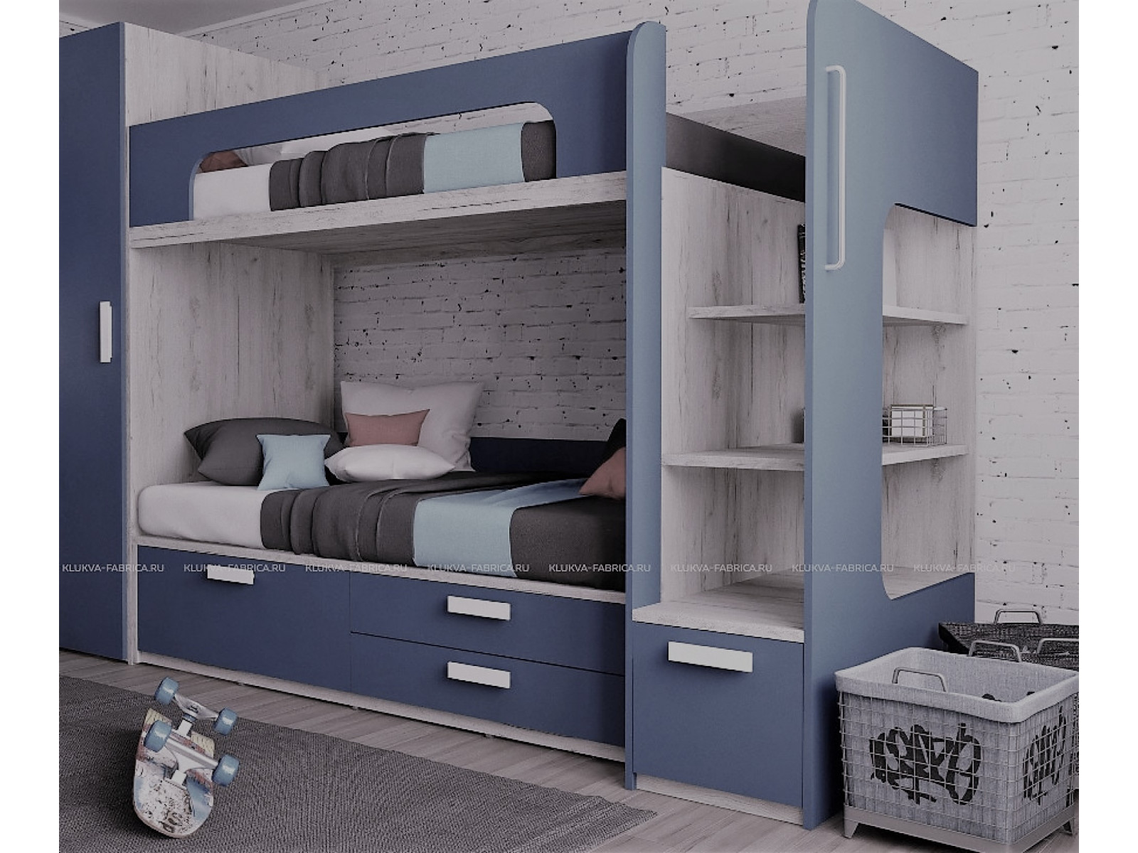 детские кровати и шкафы для мальчиков