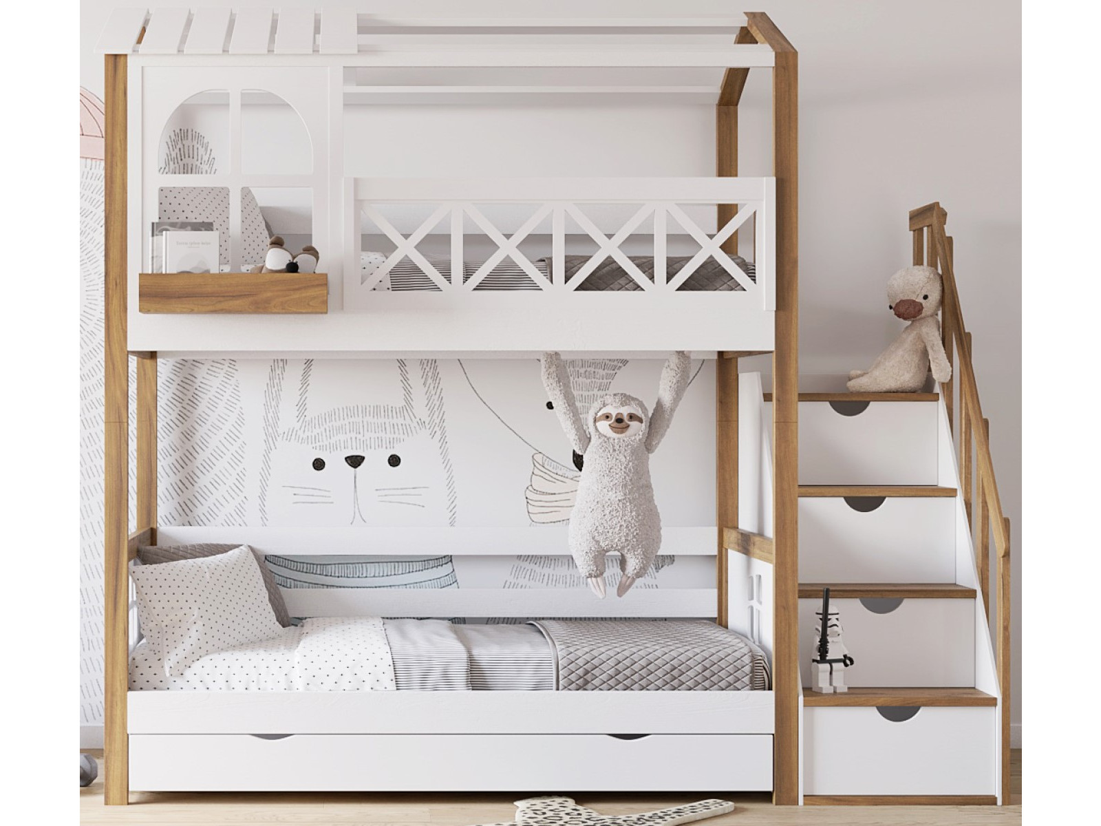 Как собрать детскую двухъярусную кровать – советы и обзоры от специалистов