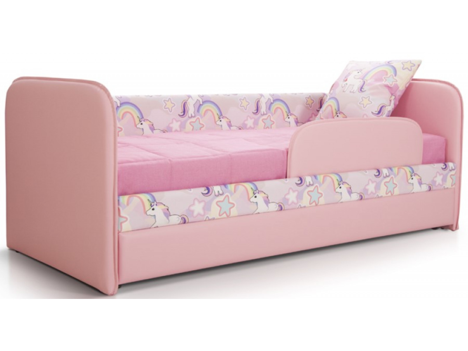 диван для девочки от 3 лет с бортиками