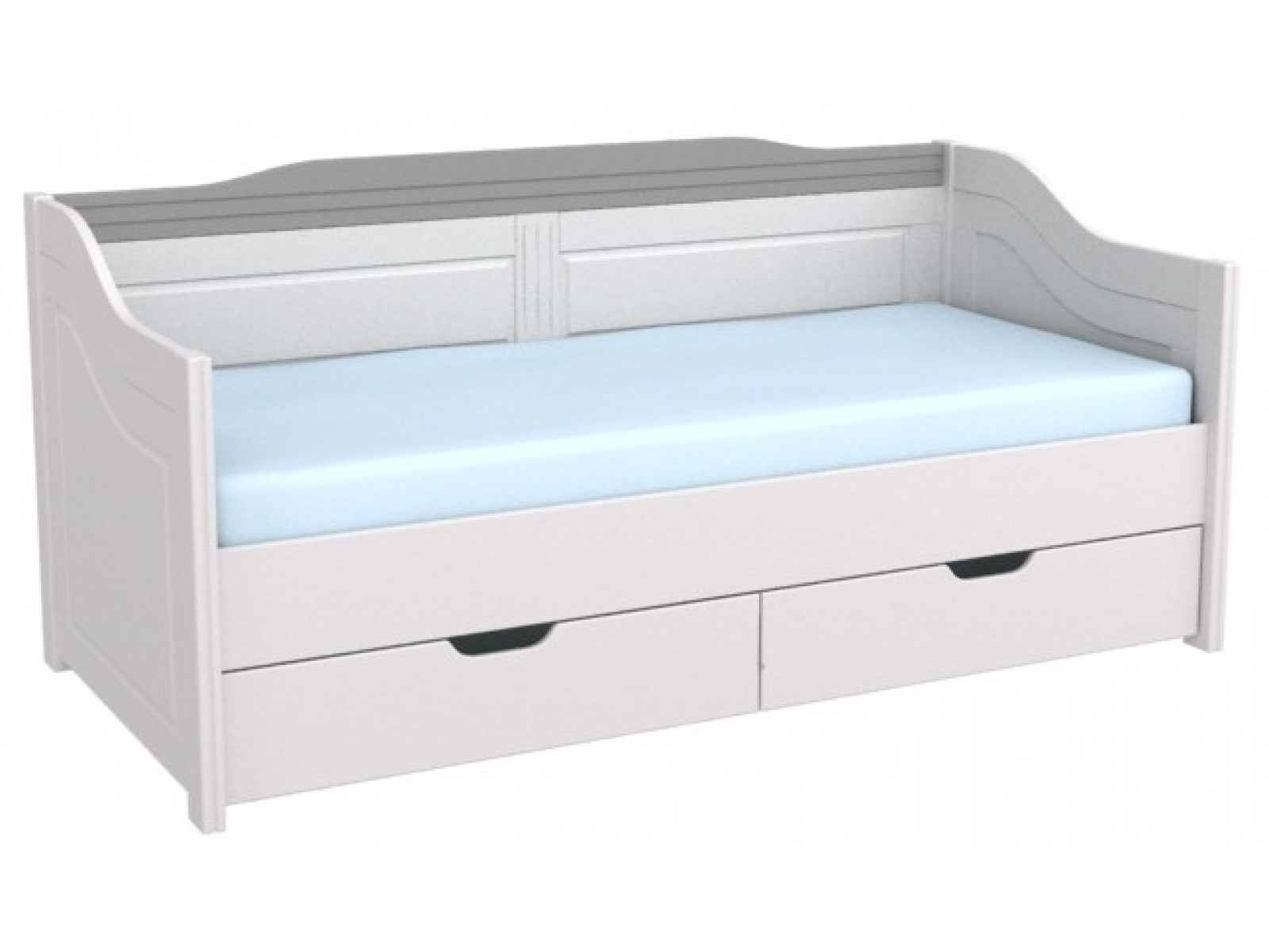 Кровать-диван с ящиками Бейли купить по выгодной цене в интернет-магазине MiaSofia