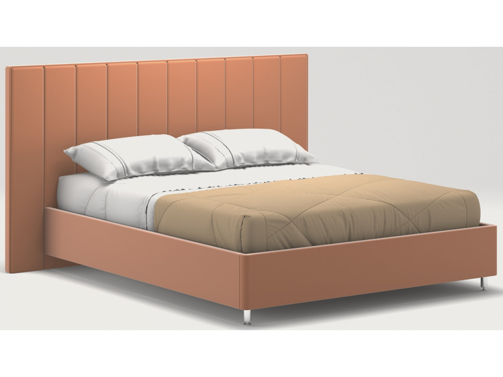 Кровать с двумя ящиками Velvet
