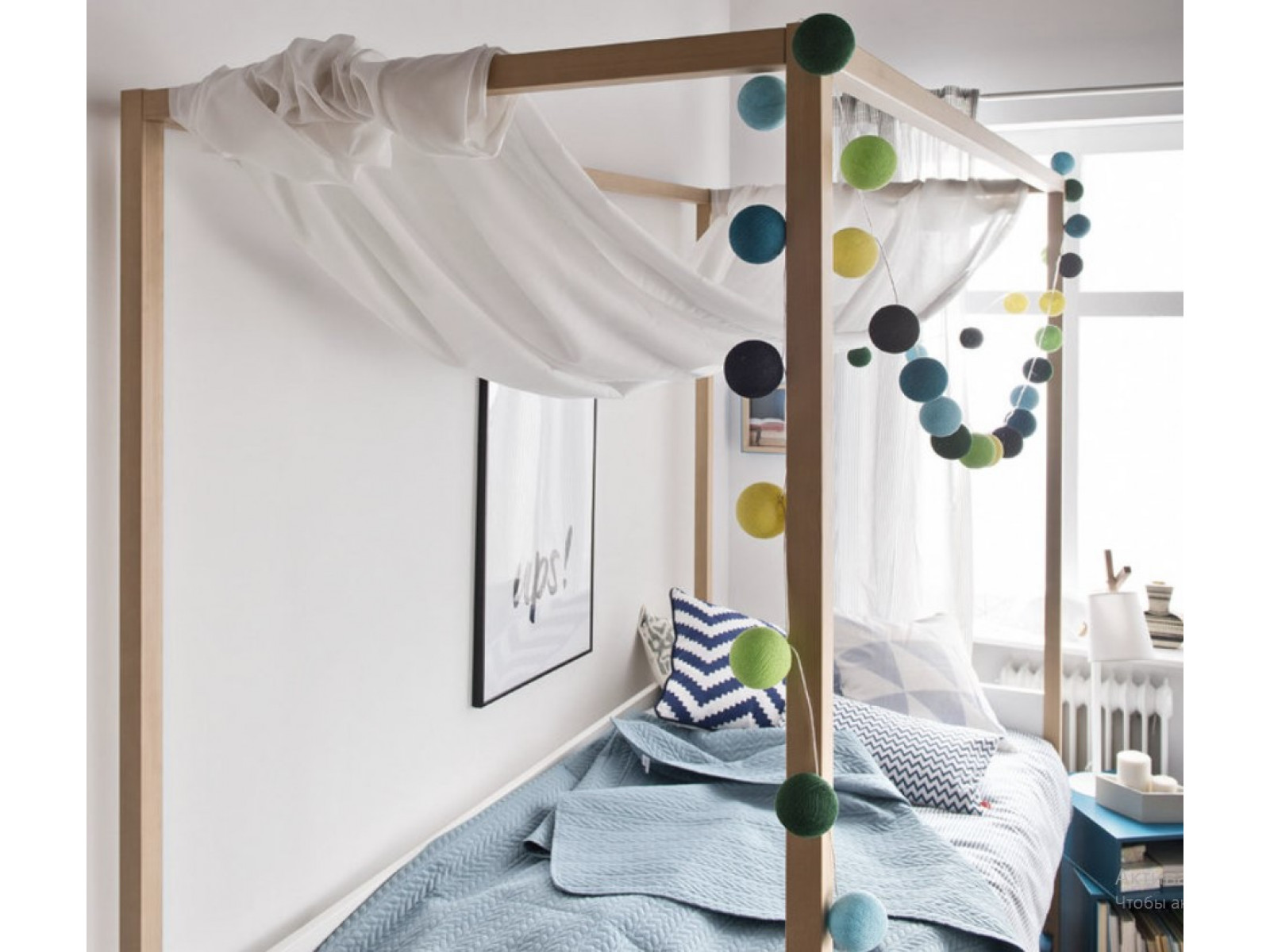 Балдахин на детскую кроватку — как выбрать и оформить в интерьере? (50 фото)
