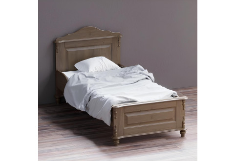 Детская мебель Кровать односпальная с низким изножьем 1200х2000 Скандия