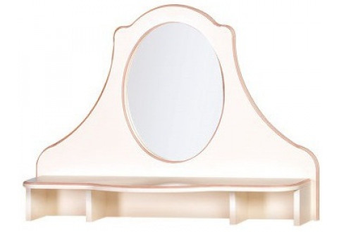 Детская мебель Надставка комода с зеркалом Алиса
