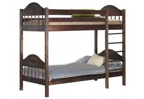 Детская мебель Кровать двухъярусная с нижней кроватью Фрея