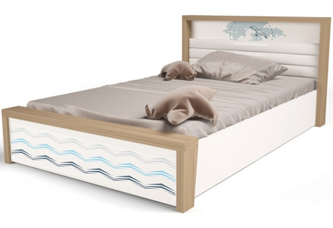 Детская мебель Кровать с подъемным механизмом Mix Ocean голубой
