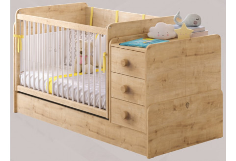 Детская мебель Кроватка-трансформер качающаяся Mocha Baby