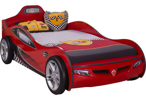 Детская мебель Кровать-машина красная Coupe