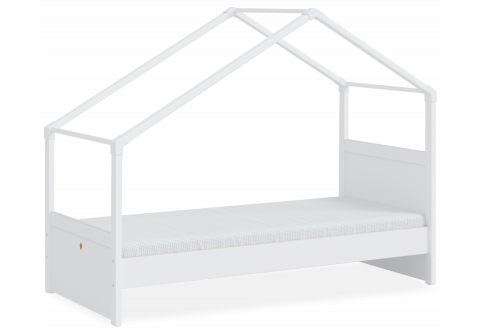 Детская мебель Кровать с надстройкой для балдахина Montes Baby White