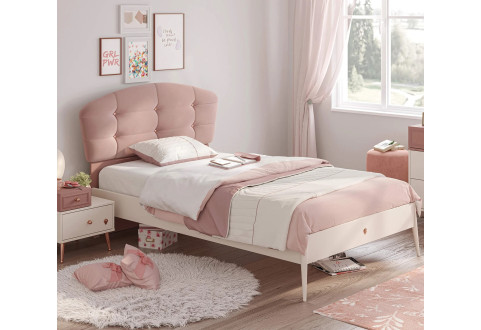 Детская мебель Кровать с мягким изголовьем 1200х2000 Elegance