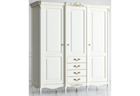 Детская мебель Шкаф трехдверный с ящиками Atelier Home
