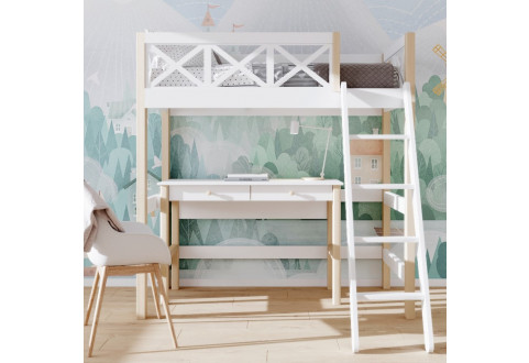 Детская мебель Кровать-чердак Nordic