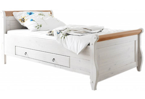 Детская мебель Кровать односпальная с ящиками Мальта-Хельсинки