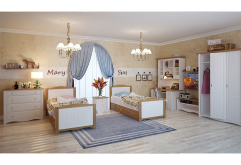 Детская мебель Комплект мебели для двоих детей Милано