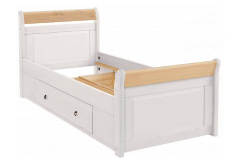 Детская мебель Кровать односпальная с ящиками Бейли 