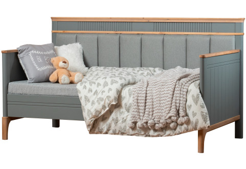 Детская мебель Кровать-диван с мягкой спинкой Грета