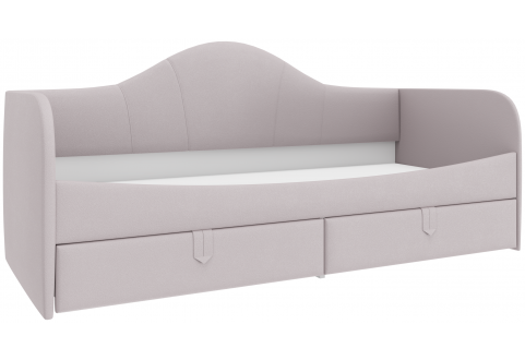 Детская мебель Кровать-диван с мягкой обивкой Алиса