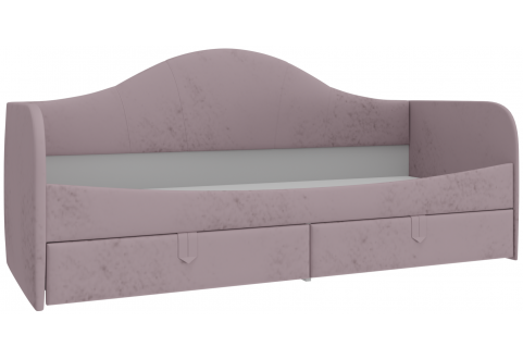 Детская мебель Кровать-диван с мягкой обивкой Фокс