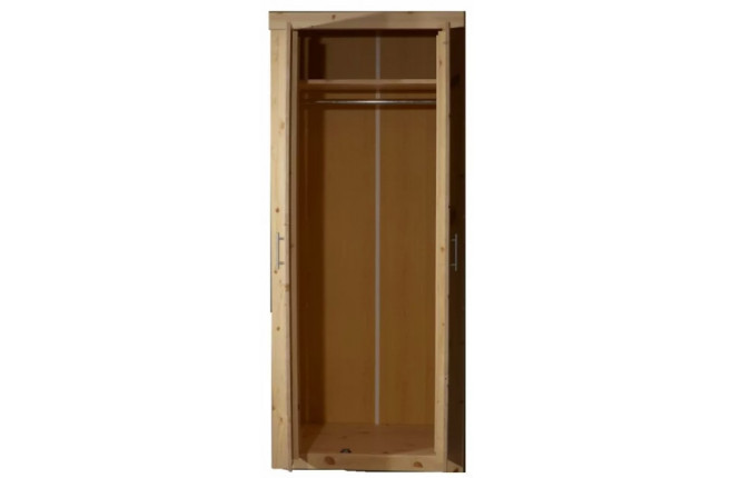 Шкаф двухдверный со штангой Брамминг