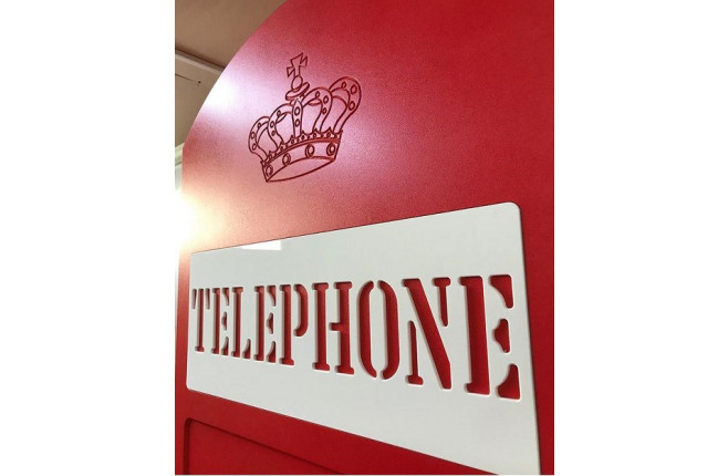 Шкаф телефонная будка Лондон