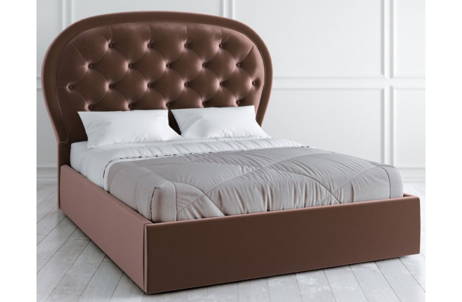 Кровать с изогнутым изголовьем Vary bed 