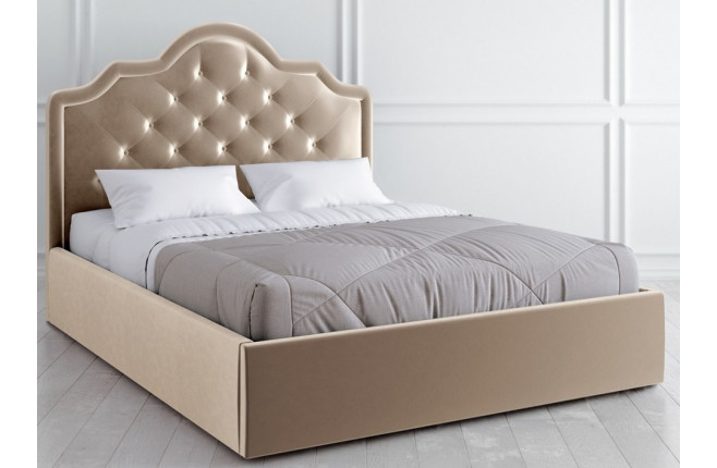 Кровать с высоким изголовьем и утяжкой Капитоне Vary bed