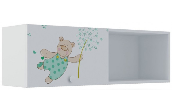 Шкаф навесной с дверцей 120 см Baby