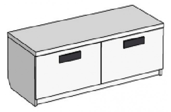 Тумба под ТВ с двумя ящиками Junior Loft