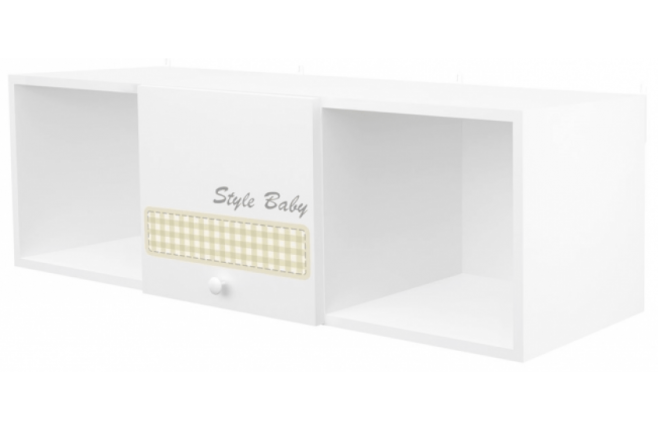 Шкаф навесной комбинированный 110 см Baby Texture