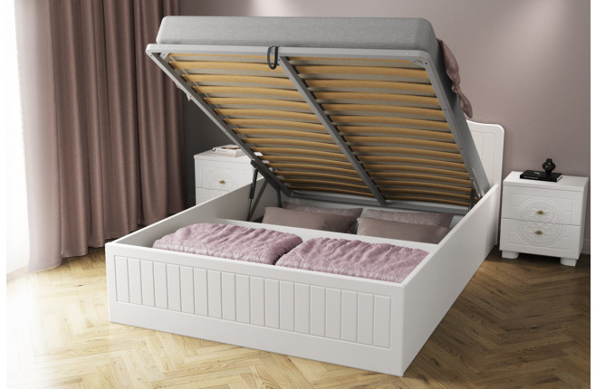 Кровать двуспальная с подъемным механизмом Монблан