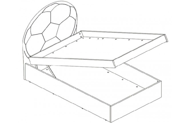 Кровать Футбол Продленка