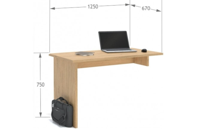 Письменный стол приставной Flex 