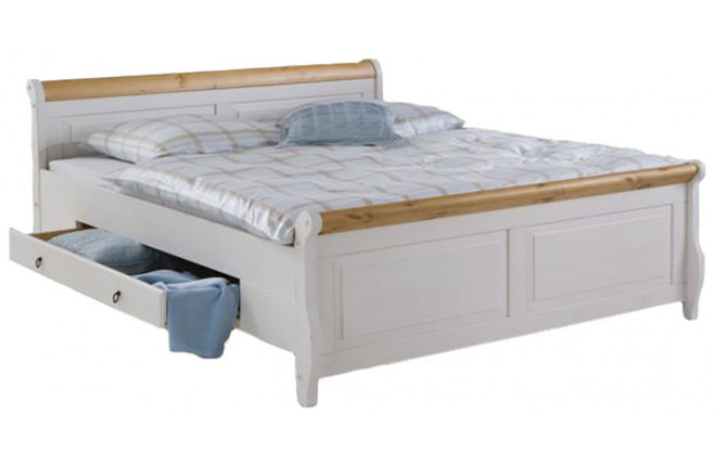 Кровать двуспальная с ящиками Мальта-Хельсинки