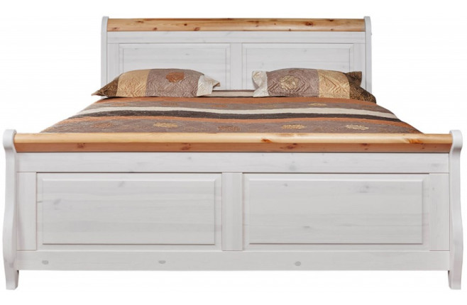 Кровать двуспальная с высоким изголовьем с ящиками Мальта-Хельсинки