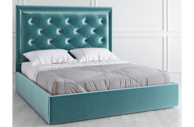 Кровать с высоким прямым изголовьем Vary bed