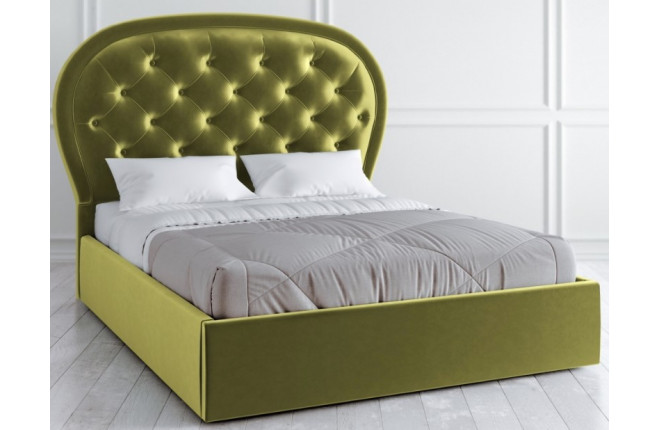 Кровать с изогнутым изголовьем Vary bed 