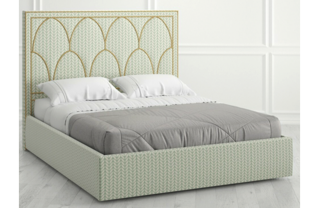 Кровать с прямым мягким изголовьем Vary bed