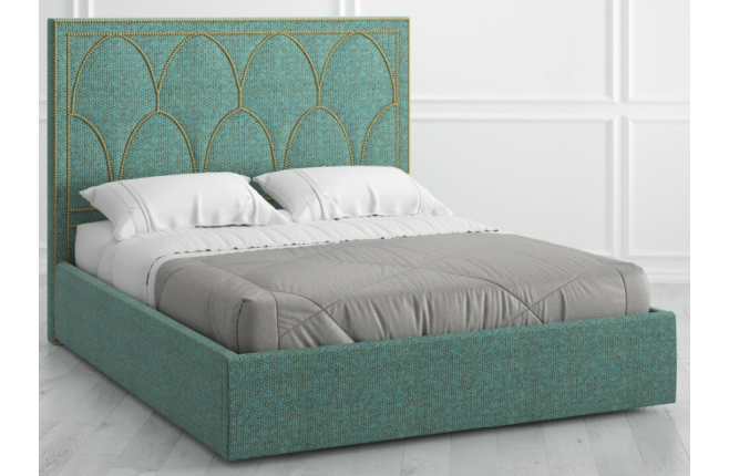 Кровать с прямым мягким изголовьем Vary bed