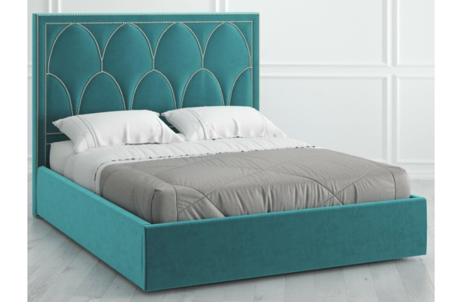 Кровать с прямым мягким изголовьем Vary bed