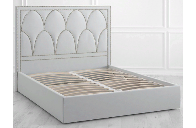 Кровать с прямым мягким изголовьем Vary bed