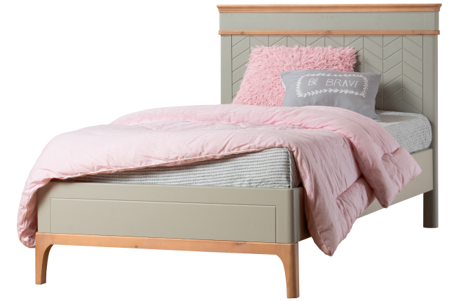Кровать с низким изножьем Грета