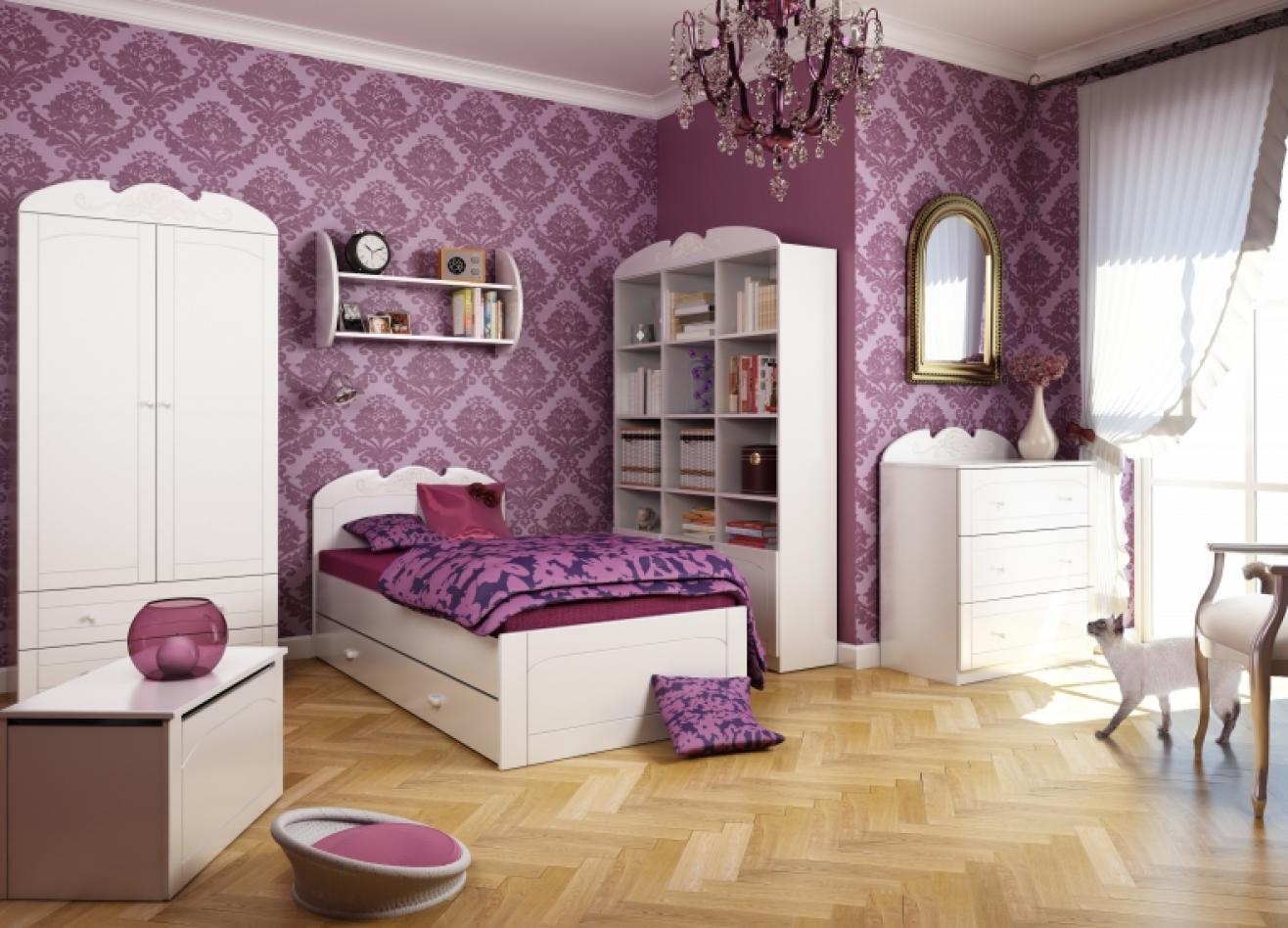 Коллекция детской мебели Bianco Fiori