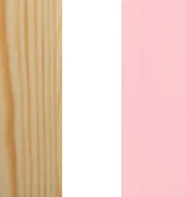 Коллекция детской мебели в цвете SCANDI: Дерево/Белый/Розовый