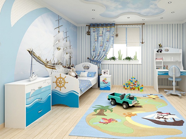 Детская мебель в морской тематике